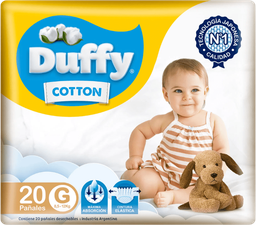 DUFFY PAÑAL COTTON G x20u