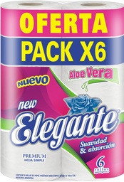 ELEGANTE PAPEL HIG 6x30m ALOE