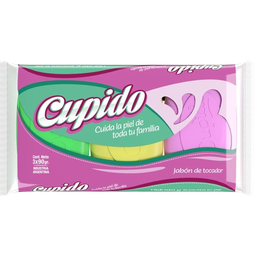 CUPIDO JABON TOC TRICOLOR 3x90g