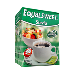 EQUALSWEET EDULCORANTE x200u SOBRES STEVIA