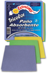 EXTRALIMP PAÑO TRICOLOR x3u ECONOMICO