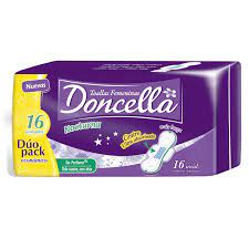 DONCELLA TOALLA NOCTURNA x16u