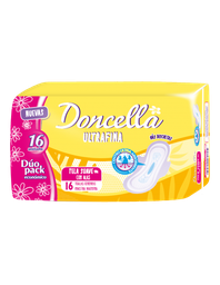 DONCELLA TOALLA ULTRAFINA x16u SUAVE