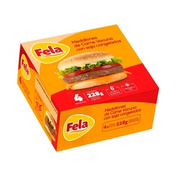 FELA MEDALLONES CARNE x4u