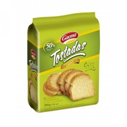 GAONA ALAMESA TOSTADAS x200g LIGHT
