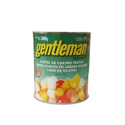 GENTLEMAN COCTEL FRUTAS x3KG