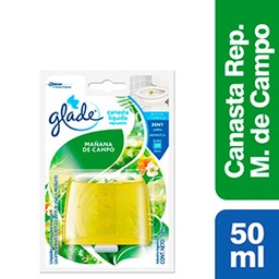 GLADE CANASTA LIQUIDA REP x50ml BRISA