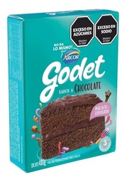 GODET BIZCOCHUELO x480g CHOCOLATE