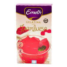 EMETH GELATINA x70g FRAMBUESA