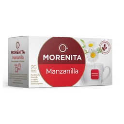 LA MORENITA TE x20u MANZANILLA