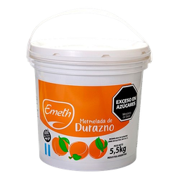 EMETH MERMELADA x5.5KG DURAZNO BALDE