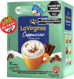 LA VIRGINIA CAPPUCCINO x10g SOBRE LIGHT