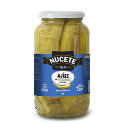 NUCETE AJIES EN VINAGRE x3KG FRASCO