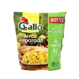GALLO ARROZ PREPARADO x240g MIX VEGT
