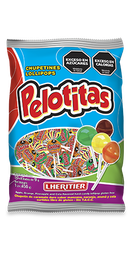 PELOTITAS CHUPETIN x50u FRUTAL