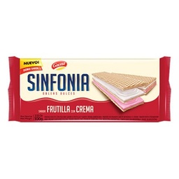 GAONA SINFONIA x100g FRUTILLA/CREMA