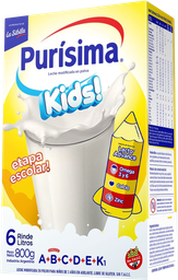 PURISIMA LECHE POLVO KIDS x800g PLUS