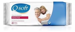 Q-SOFT TOALLAS HUMED x40u ADULTO