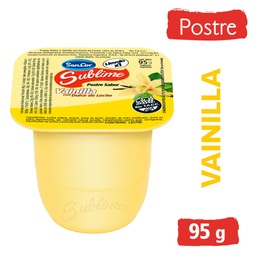 SANCOR SUBLIME POSTRE x95g VAINILLA