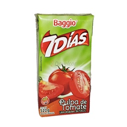 7 DIAS TOMATE PULPA x205g