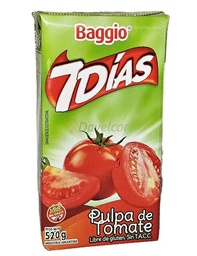 7 DIAS TOMATE PULPA x520g