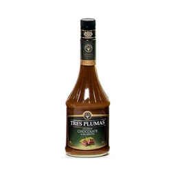 TRES PLUMAS LICOR x750cc CHOC-MENTA