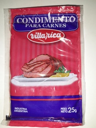 VILLA RICA COND P/CARNES x25g