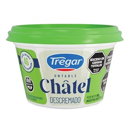 CHATEL QUESO UNT x180g DESCREMADO