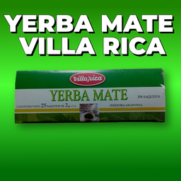 VILLA RICA YERBA MATE x25u