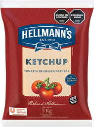 HELLMANNS KETCHUP x3KG