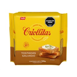 CRIOLLITAS TOSTADAS x200g SALVADO