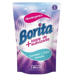 BORITA JABON LIQ x800ml DP TOQUE SUAVIDAD