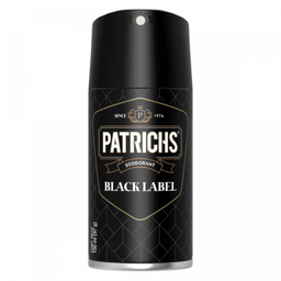 PATRICHS DEO AERO x150ml BLACK