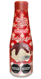 LHERITIER SALSA x500g FRUTOS ROJOS
