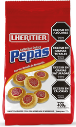 LHERITIER GALLETA x400g PEPAS