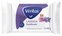 VERITAS JABON GLIC x120g LAVANDA