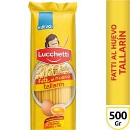 LUCCHETTI FIDEO x500g TALLARIN HUEVO