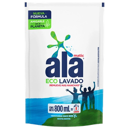 ALA JAB LIQ x800ml DP MATIC ECOLAV
