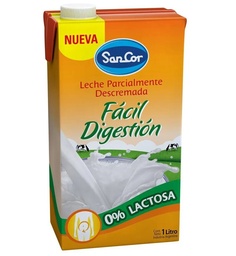 SANCOR LECHE 0% LACTOSA x1L