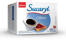 SUCARYL EDULCORANTE x100u SOBRES