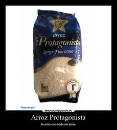 PROTAGONISTA ARROZ x1KG LARGO FINO