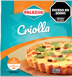 PALADINI PASCUALINA x380g CRIOLLA