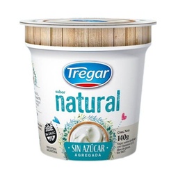 TREGAR YOGUR NATURAL x140g S/AZUCAR