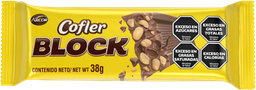 COFLER CHOCOLATE x38g BLOCK C/MANI