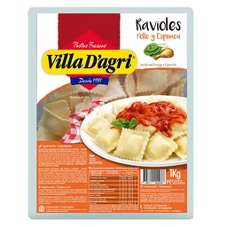 VILLA DAGRI RAVIOLES x500g POLLO-ESP